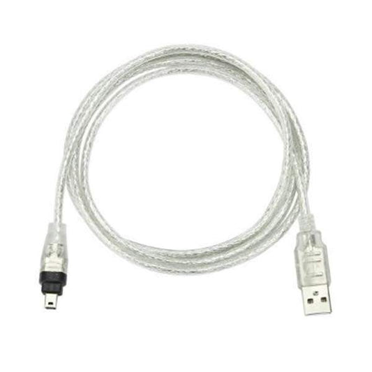 USB A TO FIREWIRE 4 PIN MALE CABLE