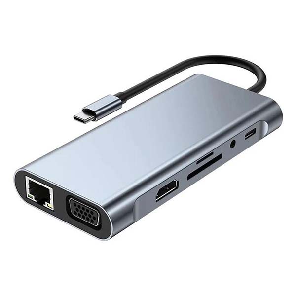 USB TYPE C 10 IN 1 DOCK