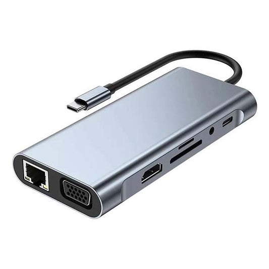 USB TYPE C 10 IN 1 DOCK
