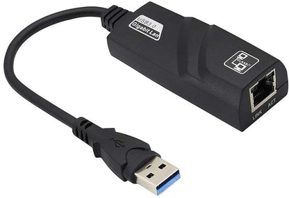 M-Link USB 3.0 to Gigabit LAN Adapter with Auto-Sensing 10/100/1000 Mbps Network Support