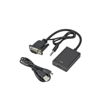 MALE VGA TO FEMALE HDMI+ AUDIO