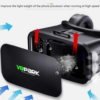 Black VRPARK J20 VR headset