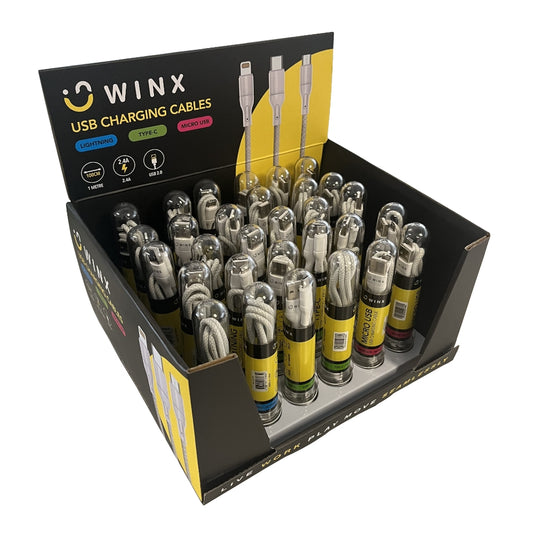 WINX LINK Simple Charging Cables (30pack)