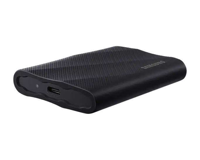 Samsung MU-PG1T0BW T9 Portable SSD 1 TB; Transfer speed up to 2000 MB/s; Write Speed up to 1950MB/s; USB 3.2 (Gen2x2; 20Gbps); A