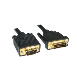 CABLE DVI TO VGA 2M