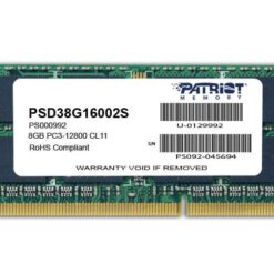 Patriot 8GB DDR3 Notebook Memory / RAM