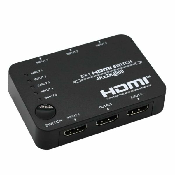 HDCVT HDMI 2.0 5-1 Switch