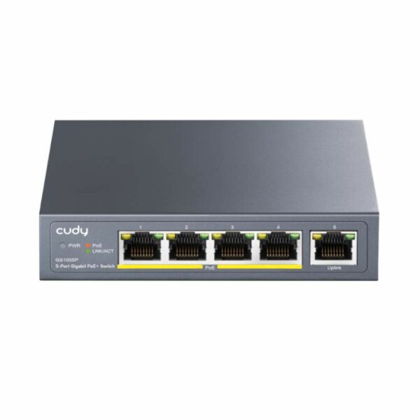 Cudy 5-Port PoE+ Unmanaged Switch