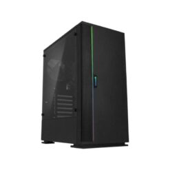 Raidmax H701 ARGB Mid-Tower Tempered Glass Gaming PC Case - Black
