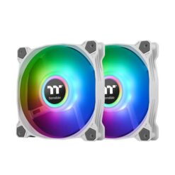 Thermaltake Pure Duo 14 ARGB Sync Radiator Fan (2-Fan Pack)-White