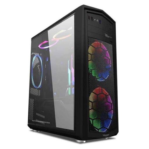 Armaggeddon T5X Pro II Full ATX Gaming Case - Black