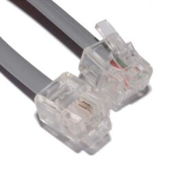 RJ11 Male to RJ11 Male 1.8m Telephone Network Cable