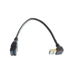 90 DEGREE USB 3 MALE TO USB 3 FEMALE