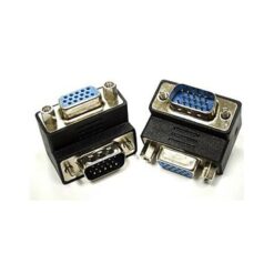 VGA MALE TO VGA FEMALE RA 90 DEGREE ADAP
