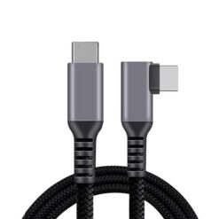 90 DEGREE CABLE C TO C 2M USB2 PD240W