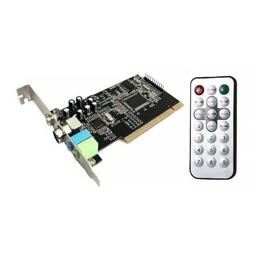 PCI TV TUNER - WITH FM + REMOTE