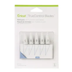 cricut truecontrol knife replacement blades 5 pack