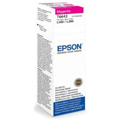 epson t6643, magenta ink bottle