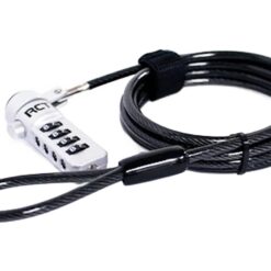 rct nl n01k 4 digit notebook security lock 1.8m kensington t bar compatible