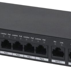 dahua 10 port unmanaged desktop switch with 8 port poe