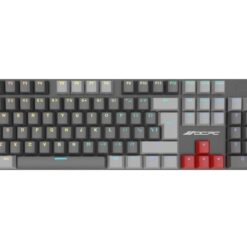 ocpc zero pro gaming keyboard black / light grey