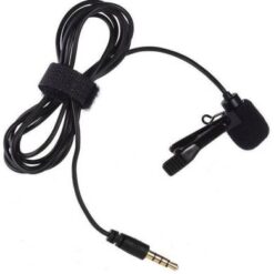 microworld 3.5mm stereo mini microphone with clip