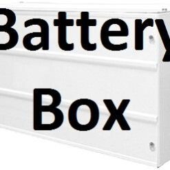 mecer battery box for 2x 200ah batteries on adjustable feet