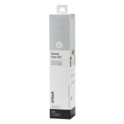 Cricut Smart Glitter Iron-on 1 sheet (33x273cm) - Silver Glitter