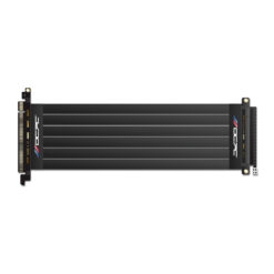 OCPC XTENDER PCI-E 3.0 Riser Cable - 250mm length, black finish with premium design for vertical GPU mounting.
