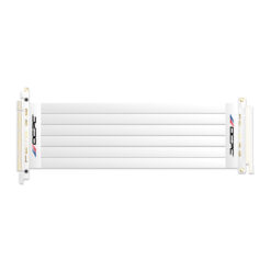 OCPC XTENDER PCI-E 3.0 Riser Cable - 250mm length, white finish with premium design for vertical GPU mounting.