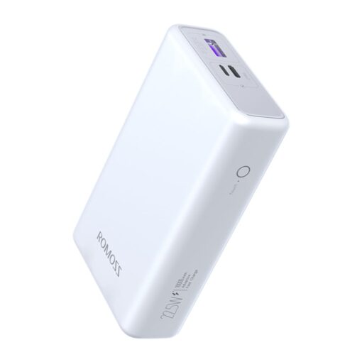 Romoss PAC10 Fast Charge Power Bank - White