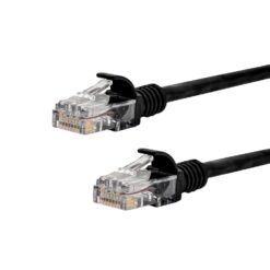 Gizzu Cat6 UTP Fly Lead Ethernet Network Cable - 5m (Black)